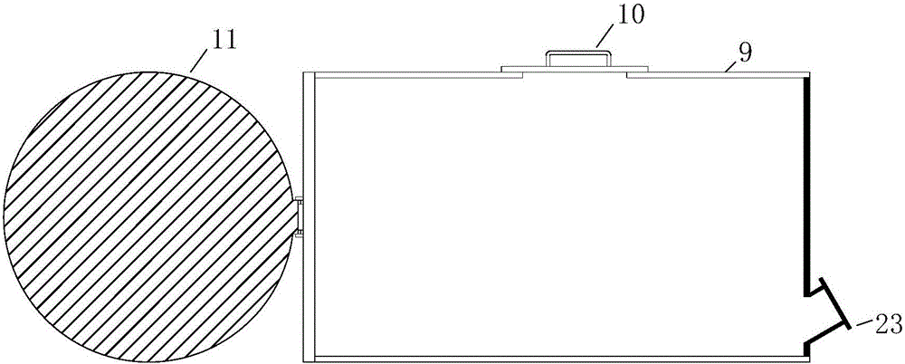 A test device and method for simulating earth pressure balance shield construction dregs improvement