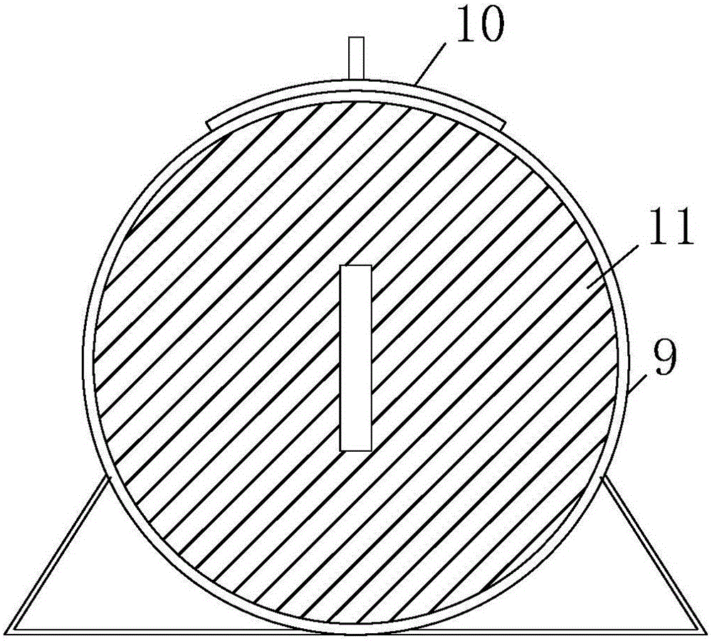 A test device and method for simulating earth pressure balance shield construction dregs improvement