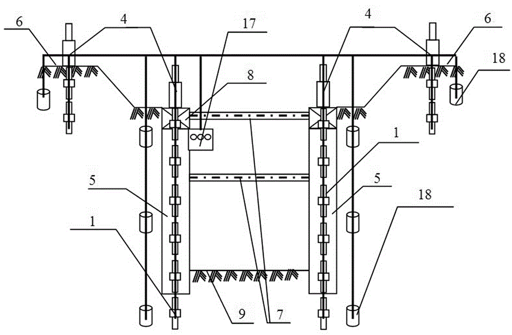 Remote smart monitoring and three-dimensional early warning method and system for deformation stability of deep foundation pit