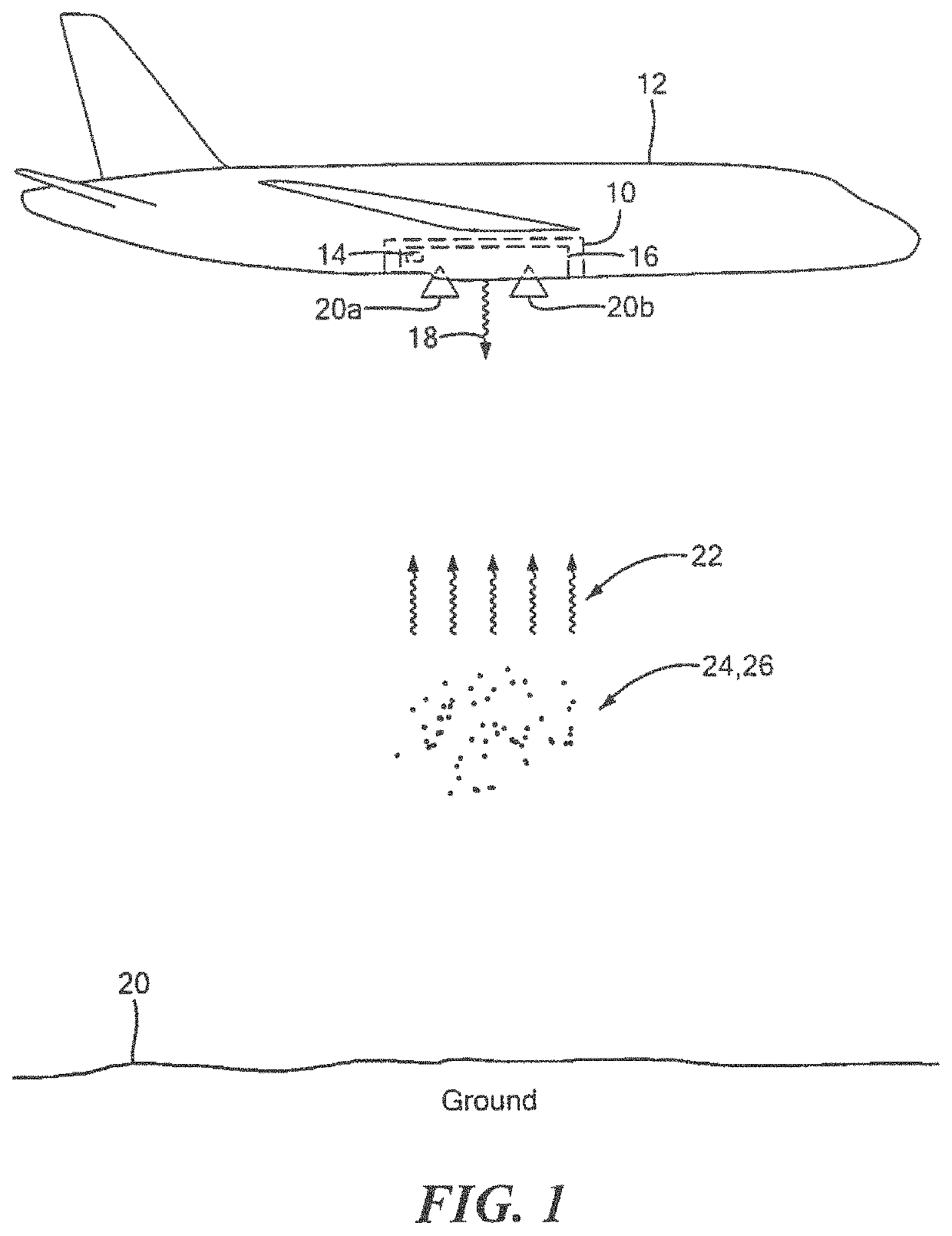 Airborne wind profiling portable radar system and method