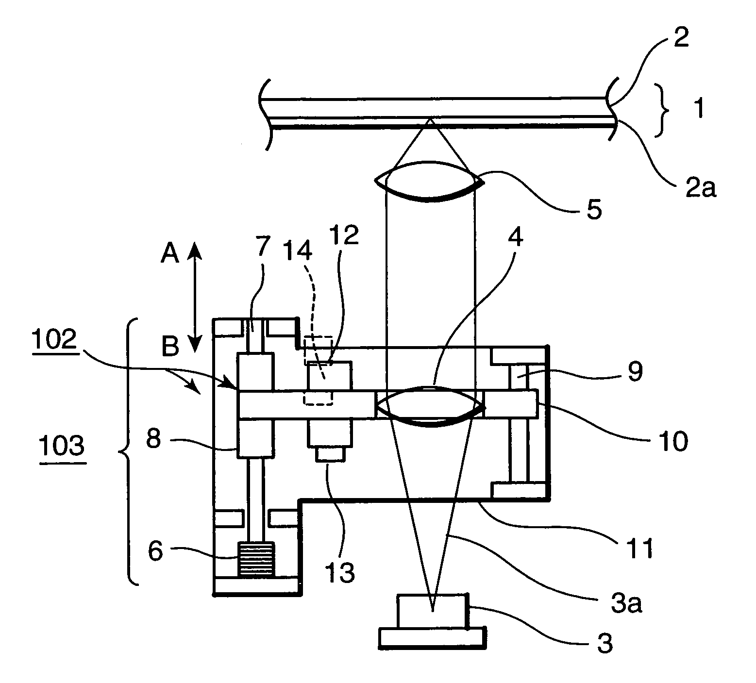 Optical head having a position detection portion and optical disk device utilizing the optical head