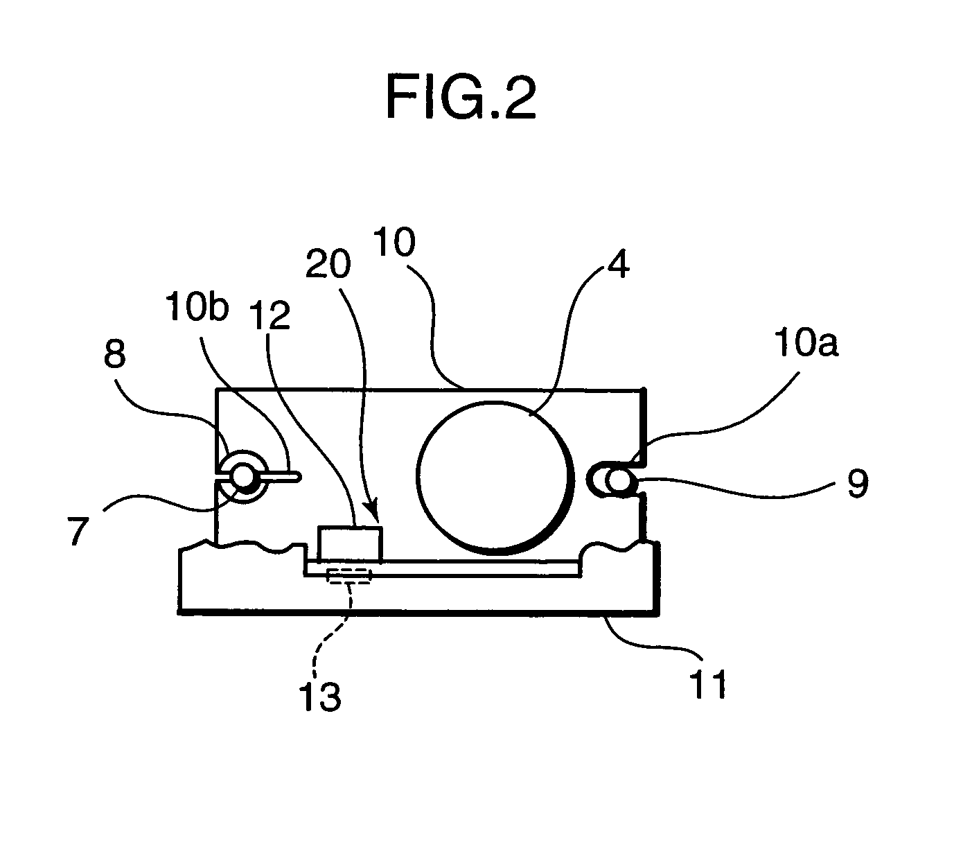 Optical head having a position detection portion and optical disk device utilizing the optical head