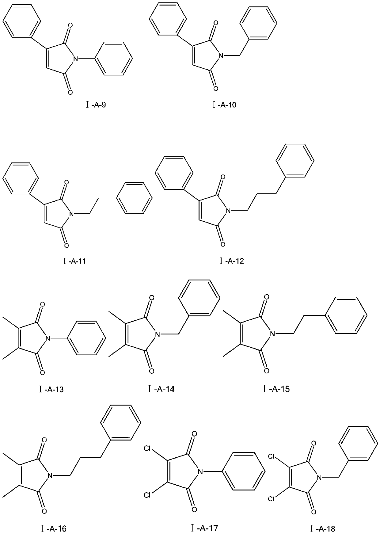 Application of maleimide compound as chitin synthase inhibitor