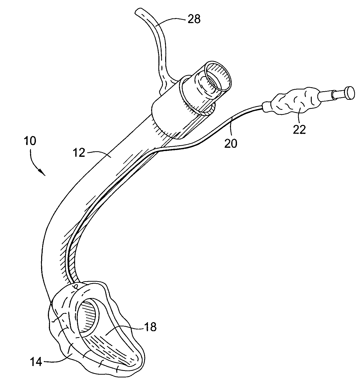 Device for insertion of endotracheal tube