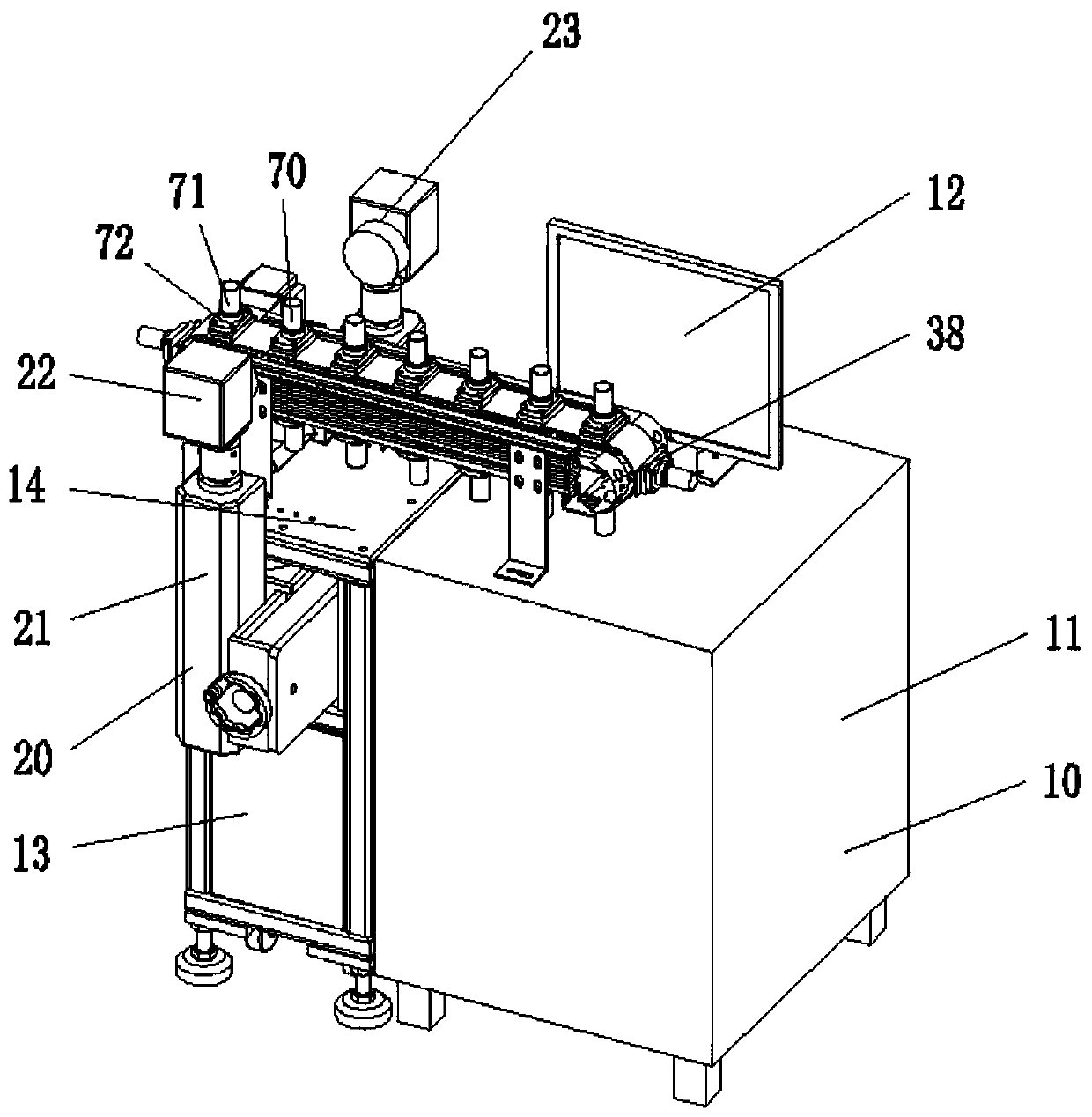 Laser printing device