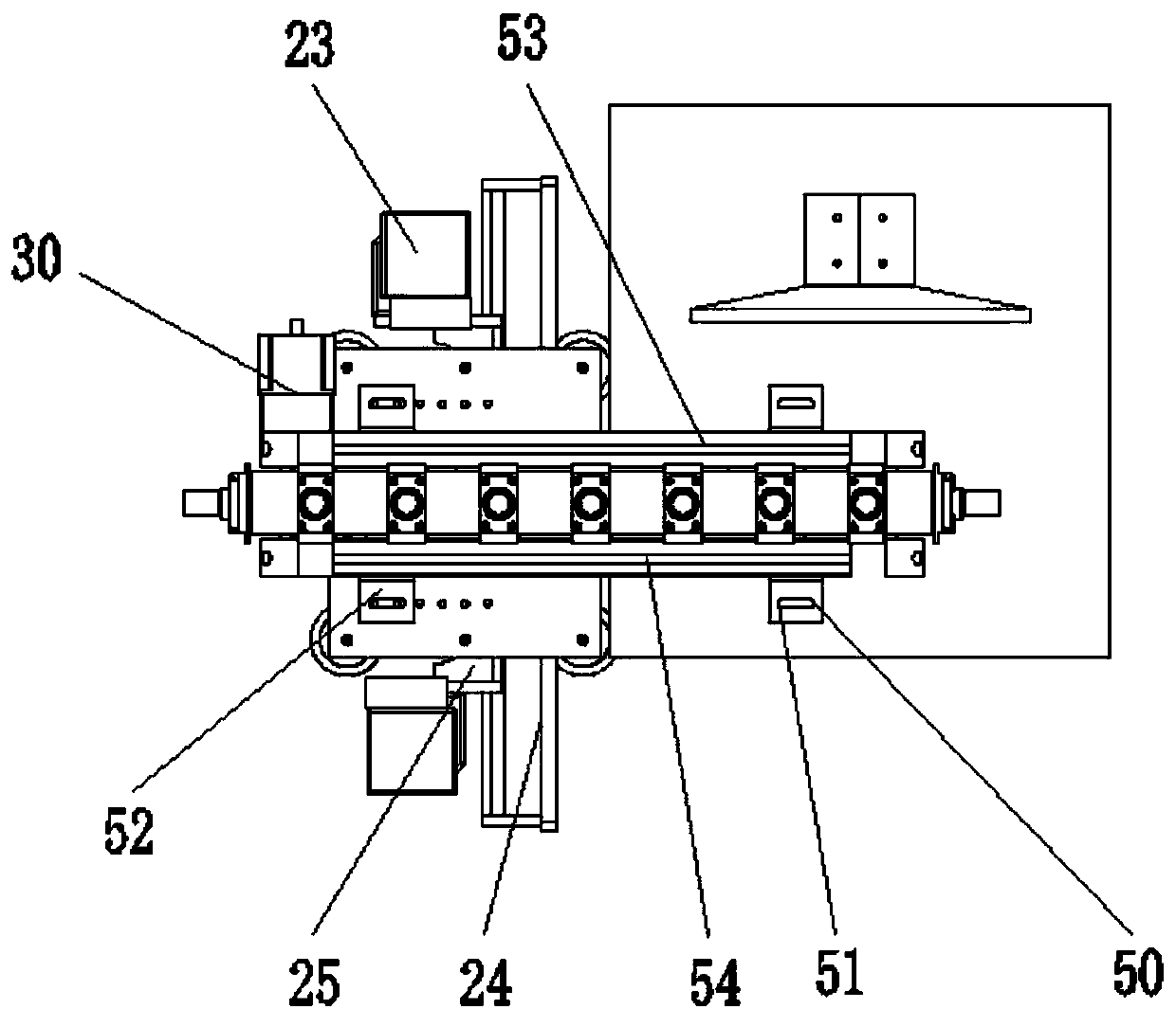 Laser printing device