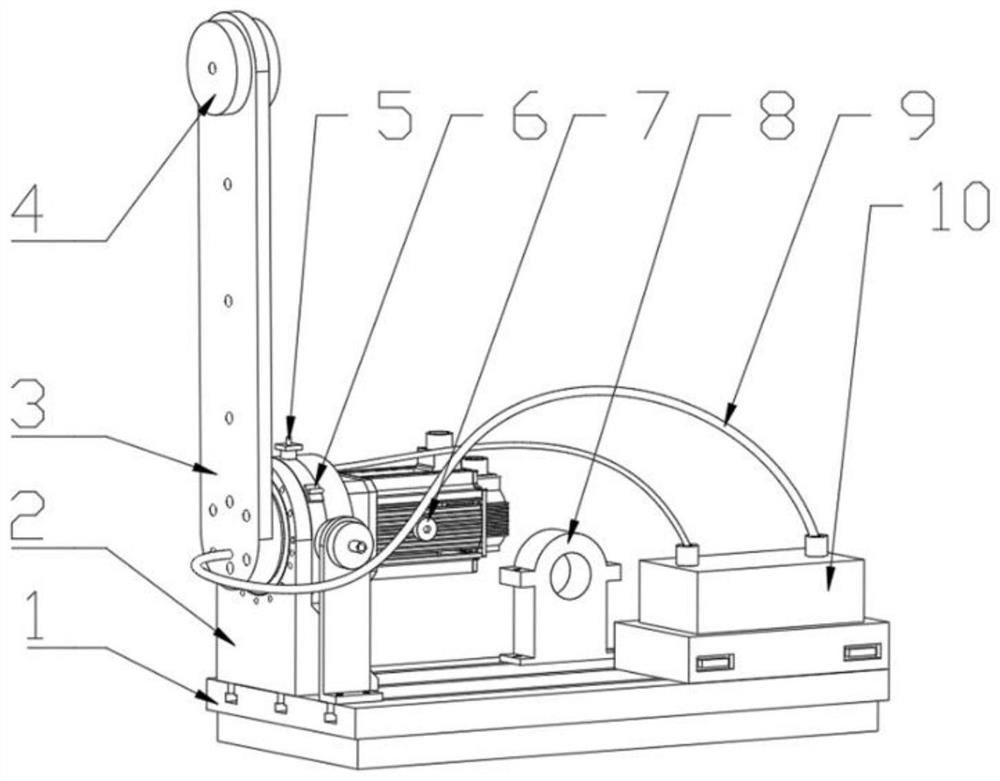 RV speed reducer performance testing device based on multi-sensor fusion