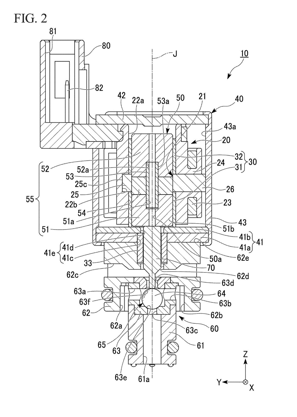 Electromagnetic valve