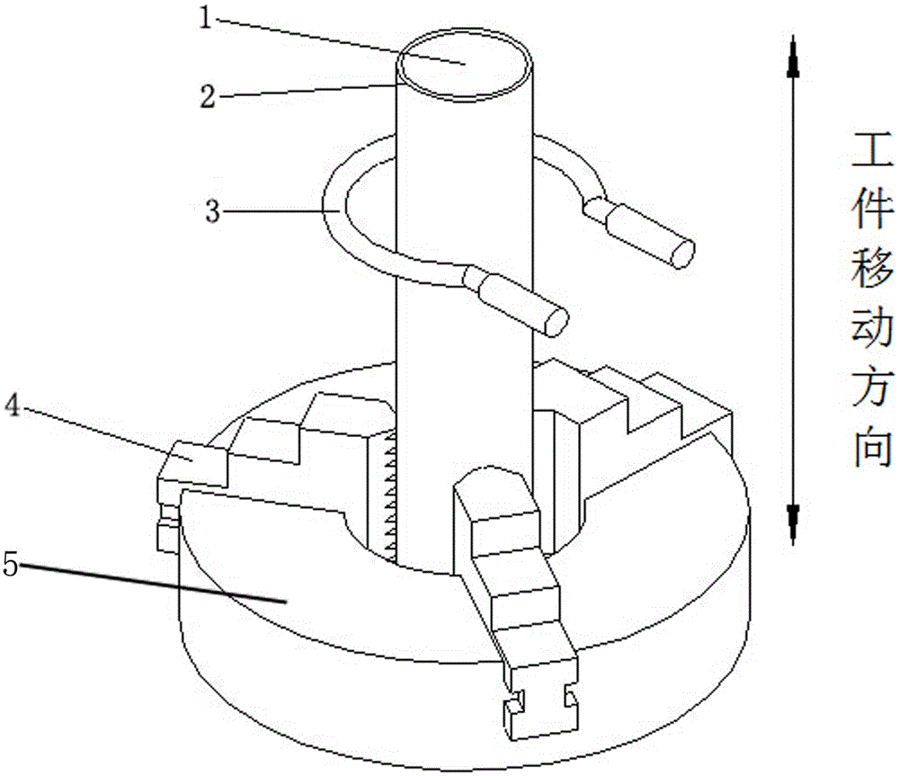 Modification method for cladding cylindrical surface of bar based on electron beam toroidal gun