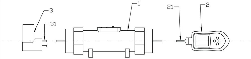 Air detection equipment for mining confined space