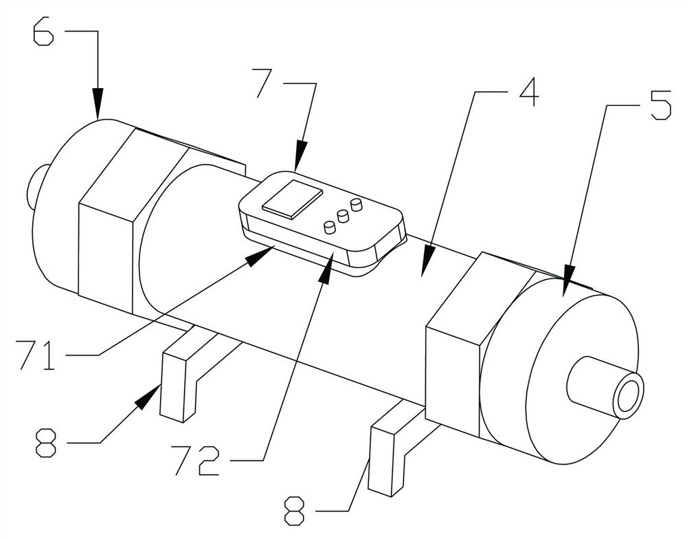 Air detection equipment for mining confined space