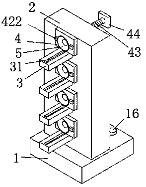 Wall brick attaching auxiliary fixing device for building construction
