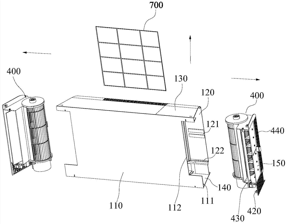 Easy-to-disassemble and wash air conditioner indoor unit