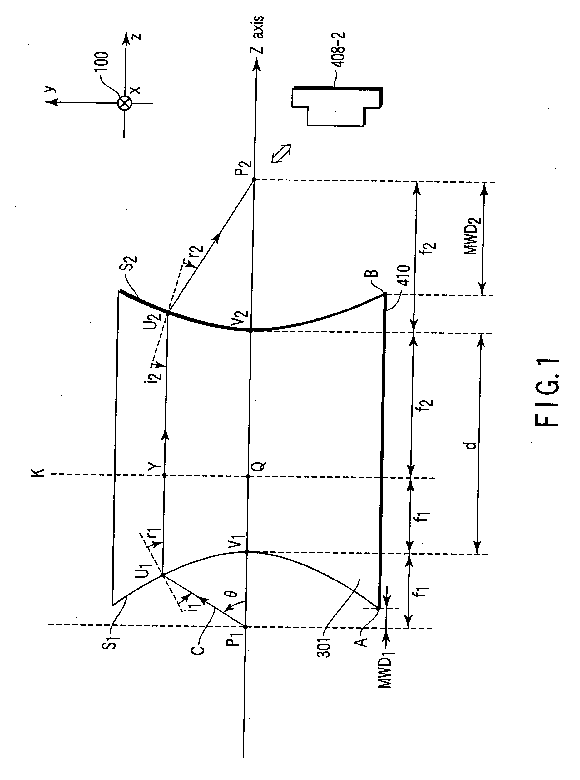 Lens and optical system