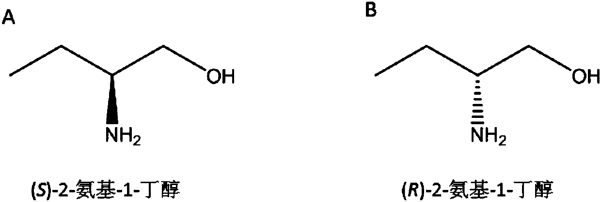 Method for synthesizing chiral 2-amino-1-butanol