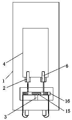 Maintenance device for electric emergency power supply system
