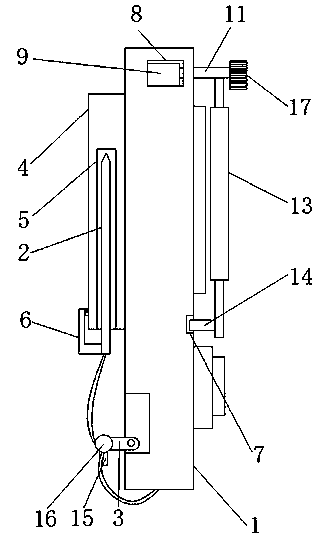 Maintenance device for electric emergency power supply system