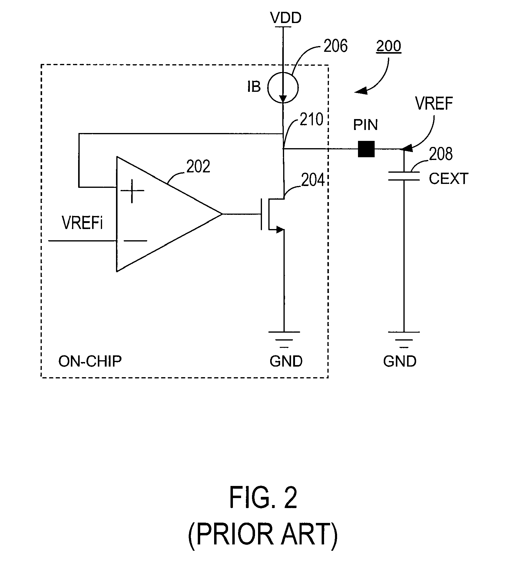 Reference buffer using current mirrors and source followers to generate reference voltages