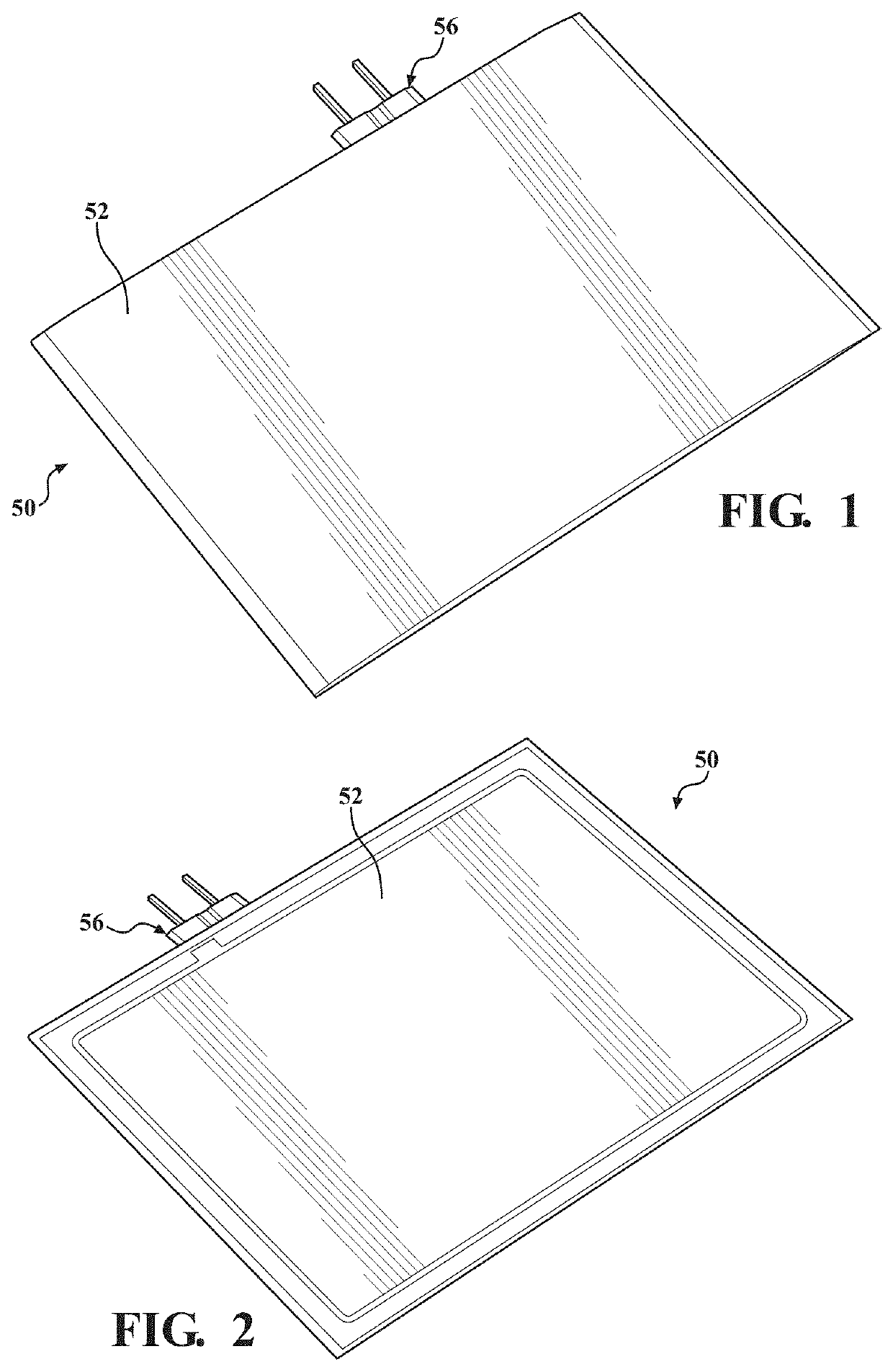 Portable Pain Relief Device Utilizing Polymer Based Materials or a Combination of EL Material and Polymer Based Materials