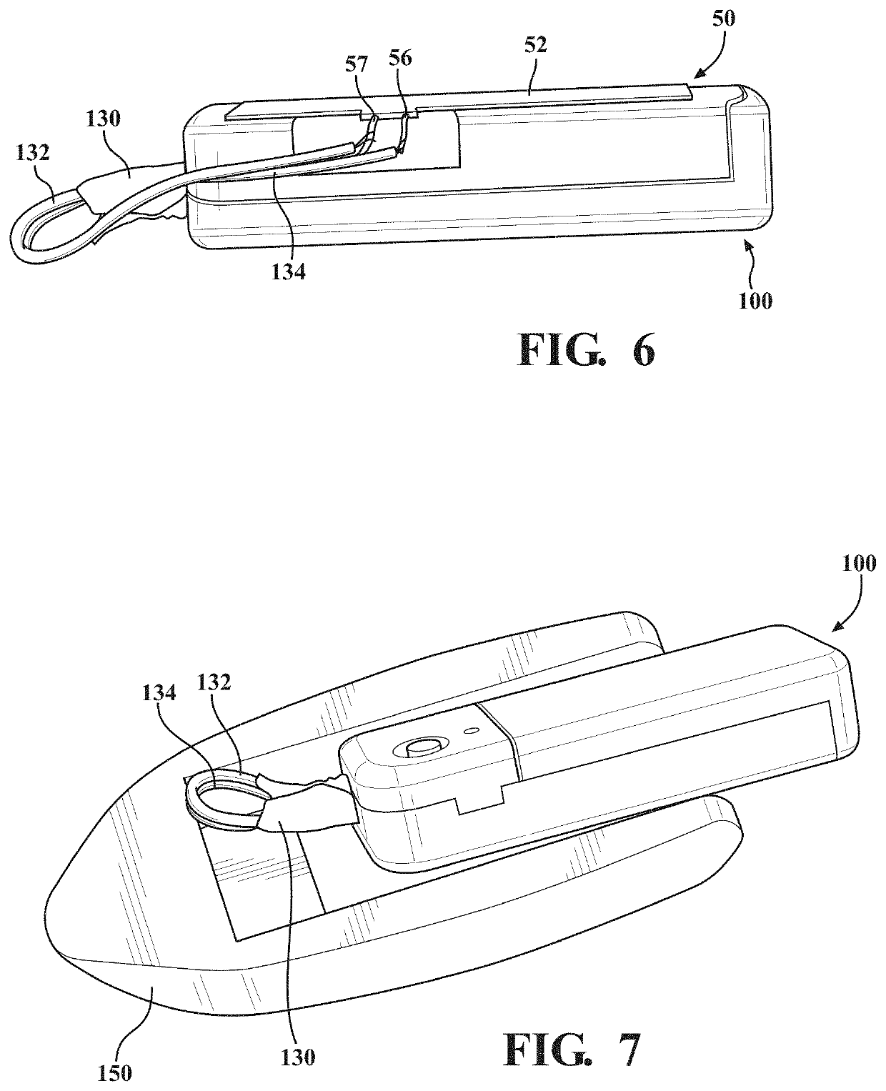 Portable Pain Relief Device Utilizing Polymer Based Materials or a Combination of EL Material and Polymer Based Materials