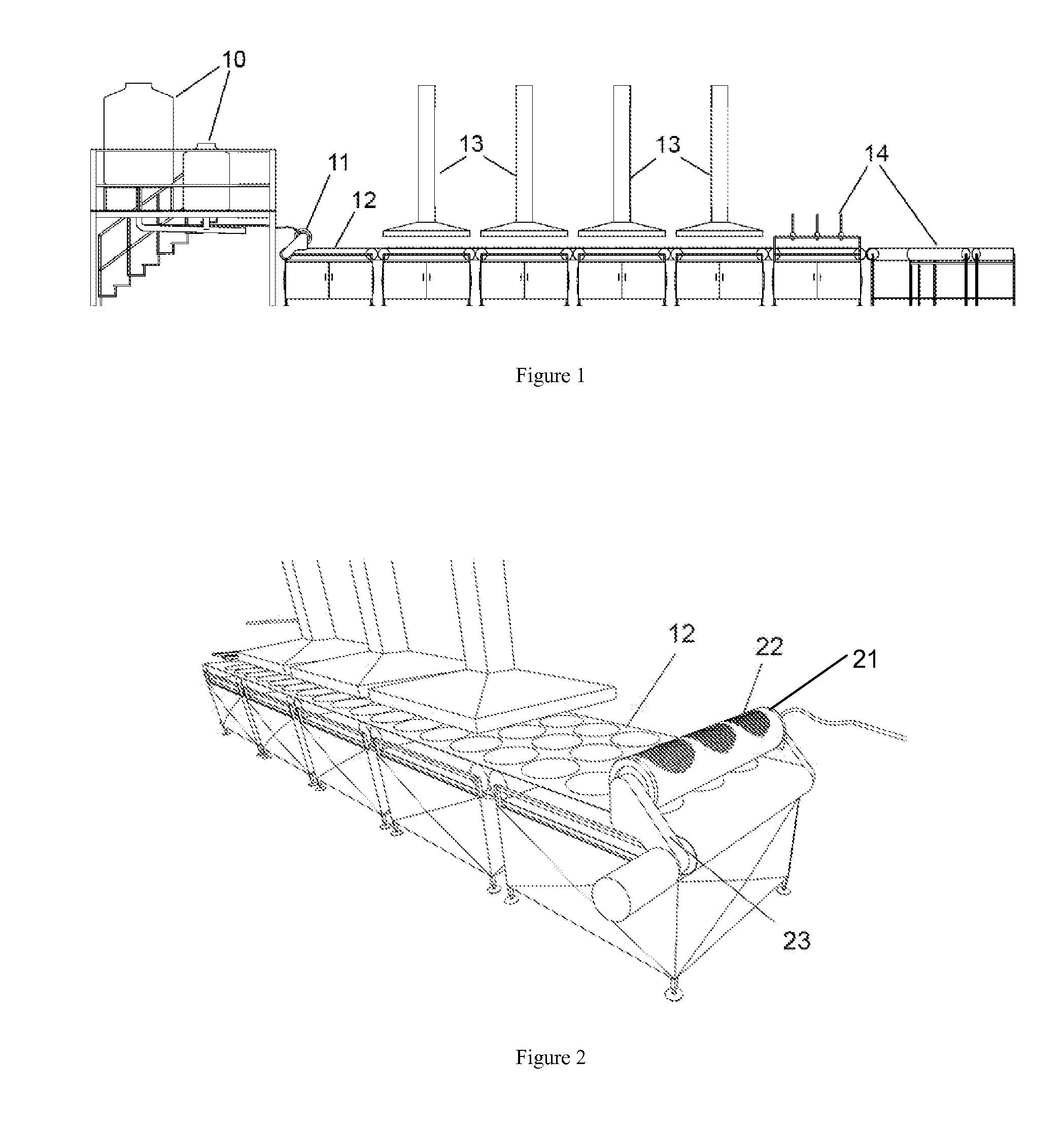 Method and apparatus for rapid production of injera bread