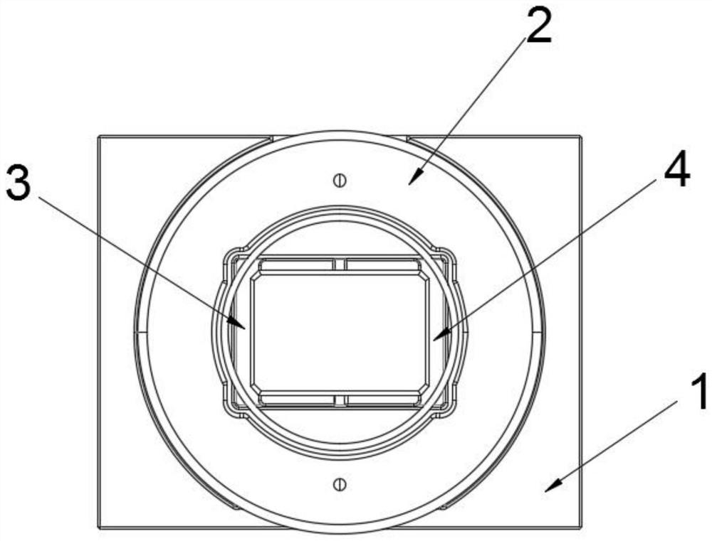 Production method of titanium alloy large-diameter square thin-walled pipe