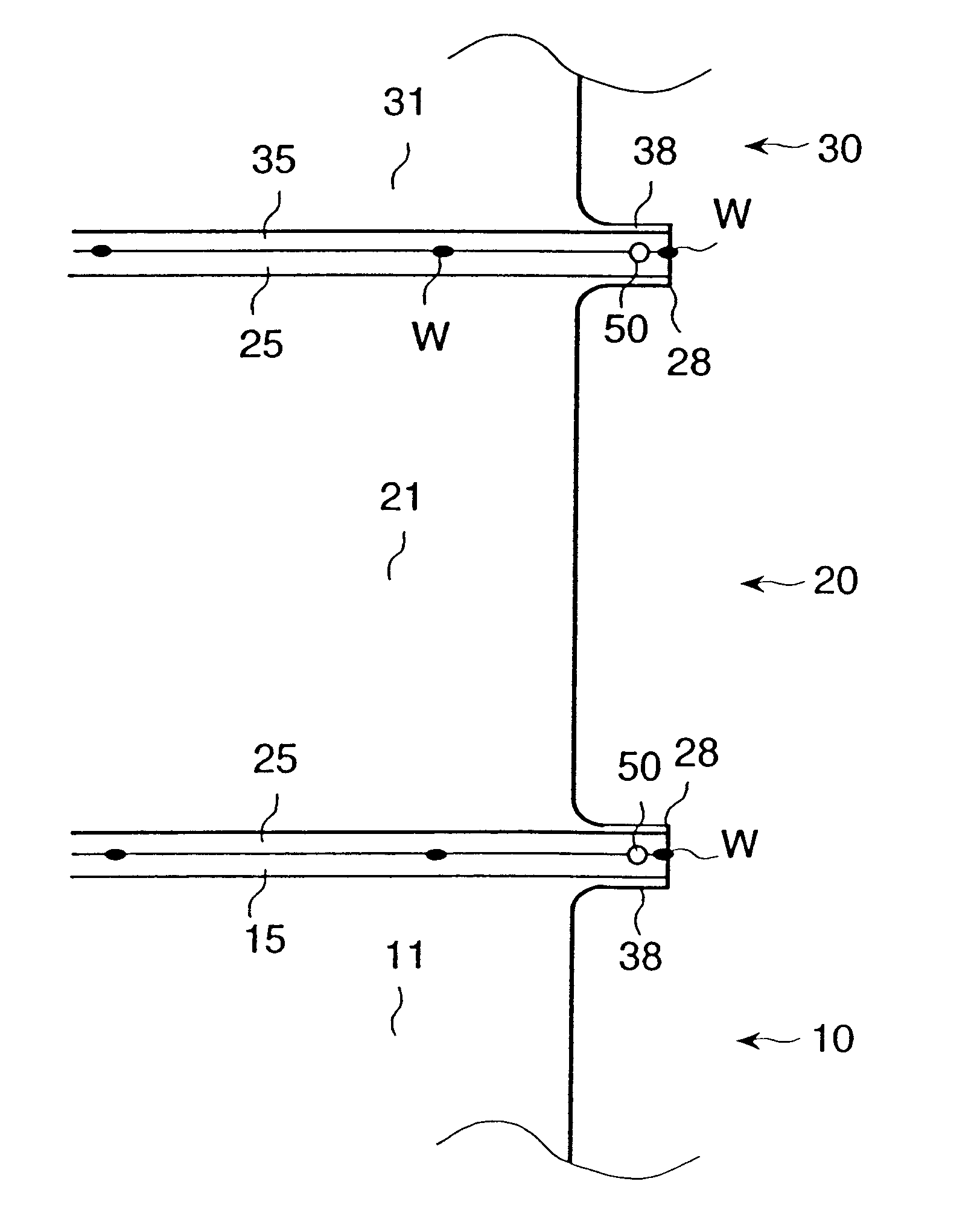 Manufacturing method of a structure body