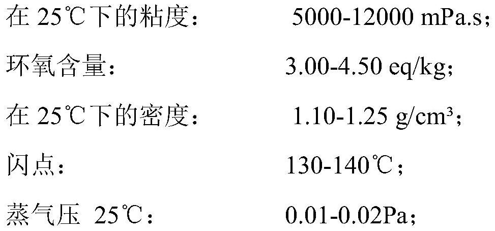 A kind of epoxy resin for hydrophobic outdoor electrical insulation and preparation method thereof