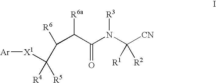 Cyanoalkylamino derivatives as protease inhibitors