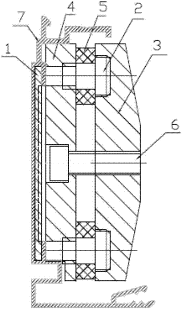 Riveting tool and method for solar thermal collector frame