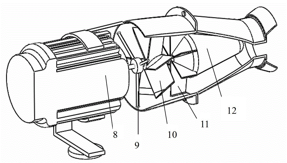 Separated air drum of electric air-assisted spraying machine