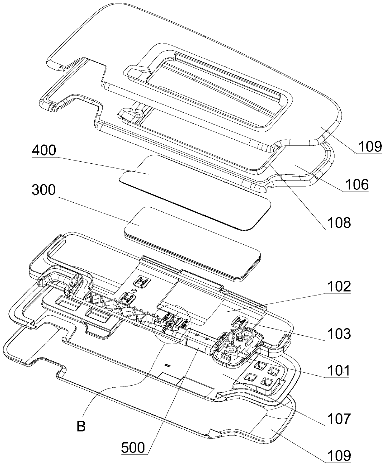 Vehicle visor with cosmetic mirror