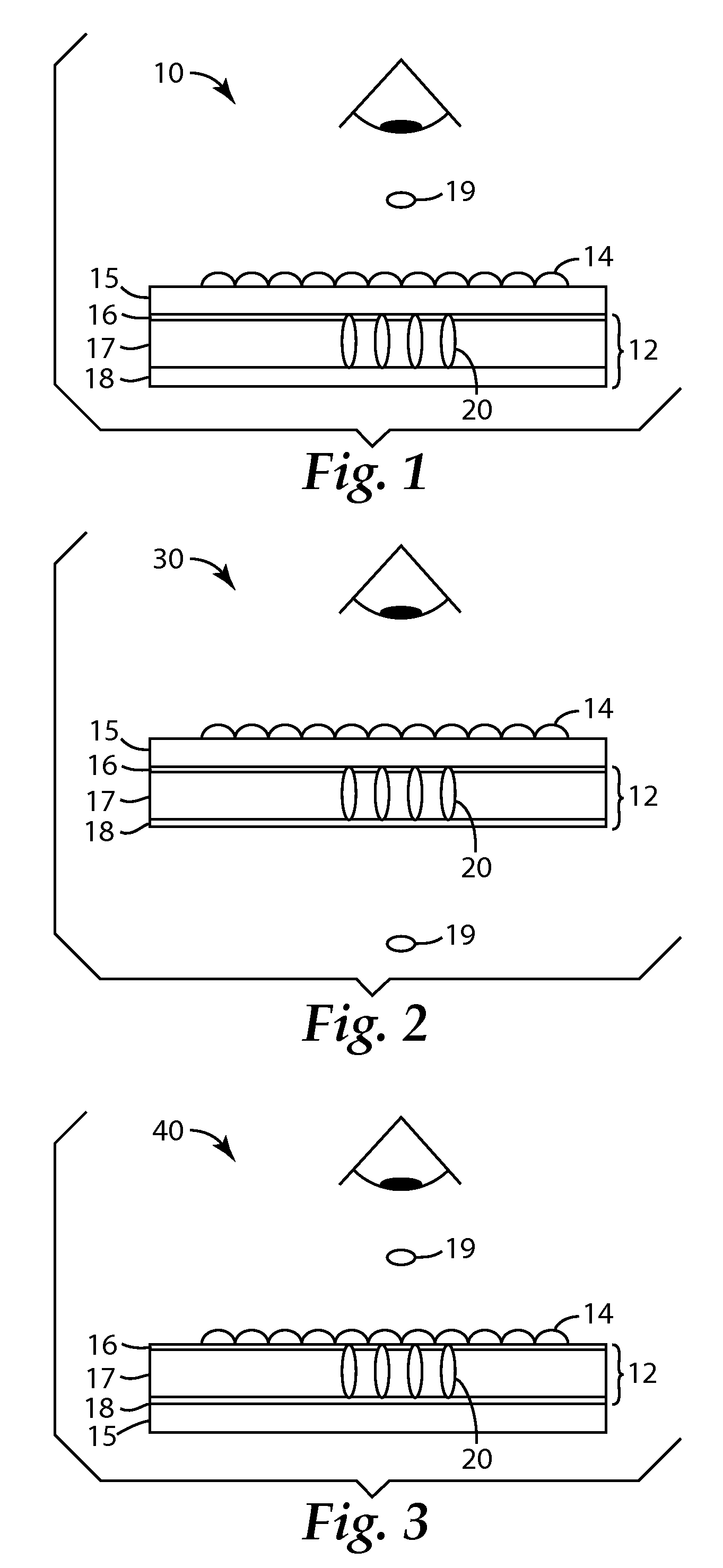 Interference films having acrylamide layer and method of making same