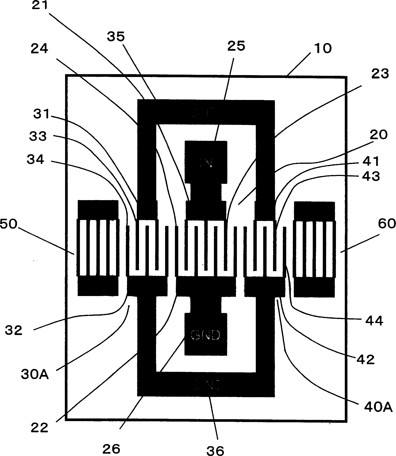 Multimode surface acoustic wave filter device and duplexer