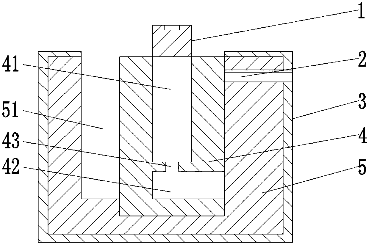 Extrusion die for high-strength magnesium alloy and magnesium alloy extrusion method