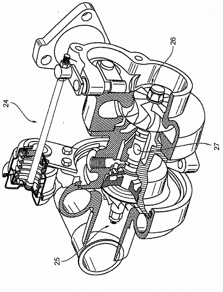 Bearing housing for exhaust turbocharger