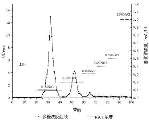 Peach gum polysaccharide degradation product PGP-1 and preparation method and application thereof
