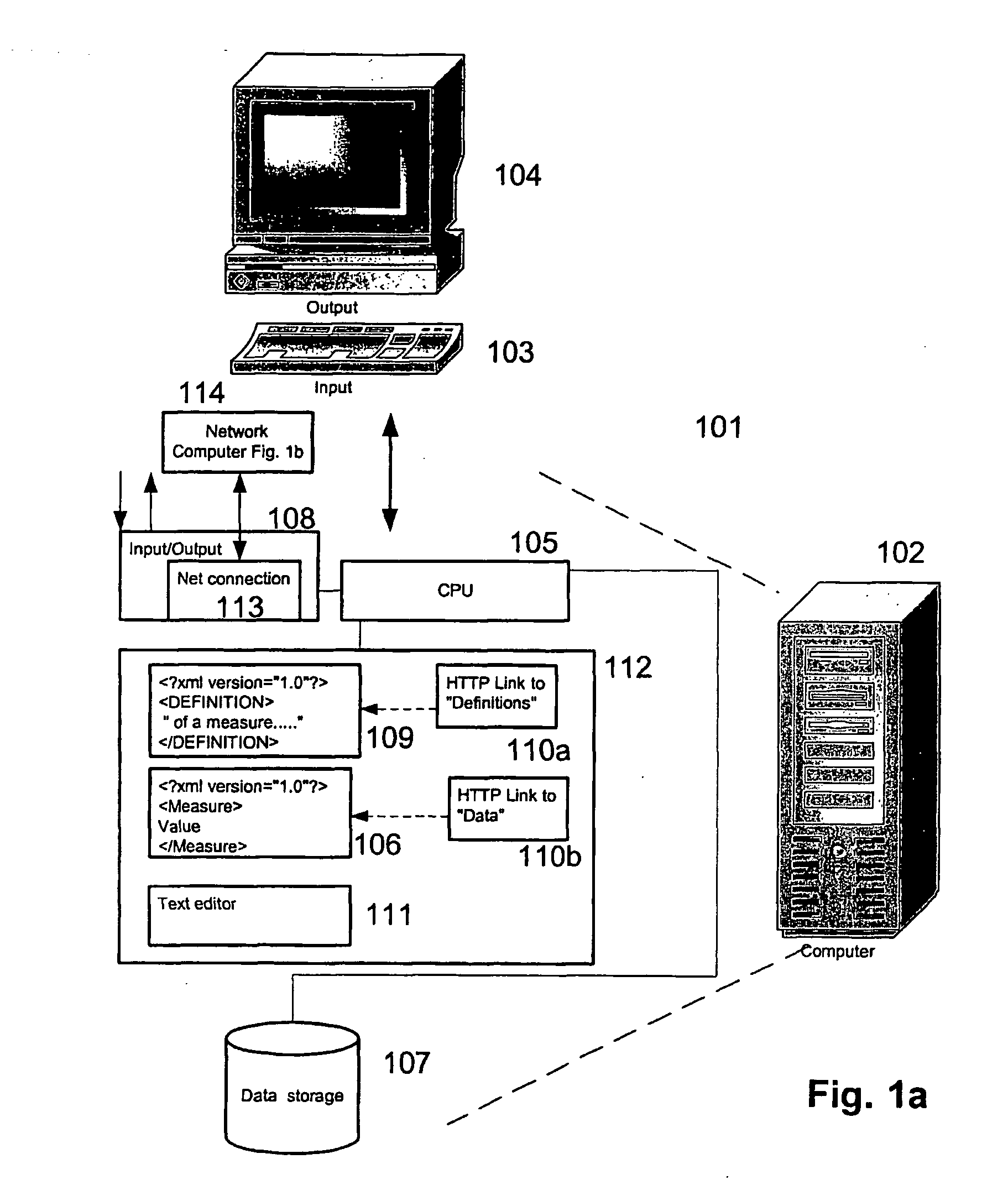 Method software application and system for incorporating benchmarks into a business software application