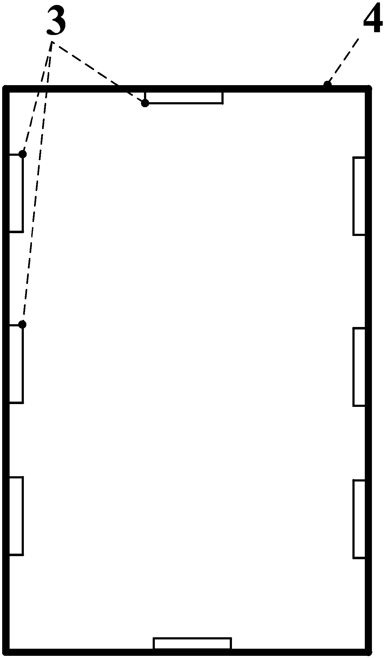 Middle frame and terminal equipment