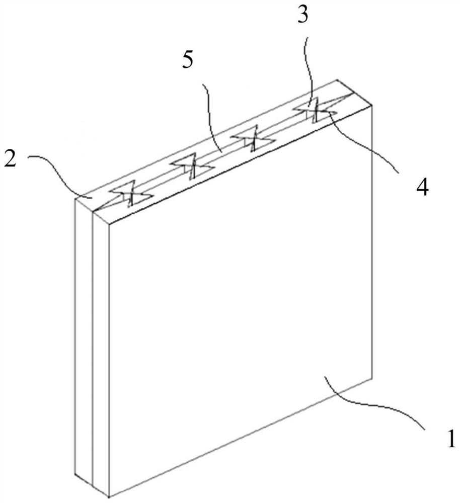 Connecting structure and method for prefabricated veneer and prefabricated concrete external wall panel