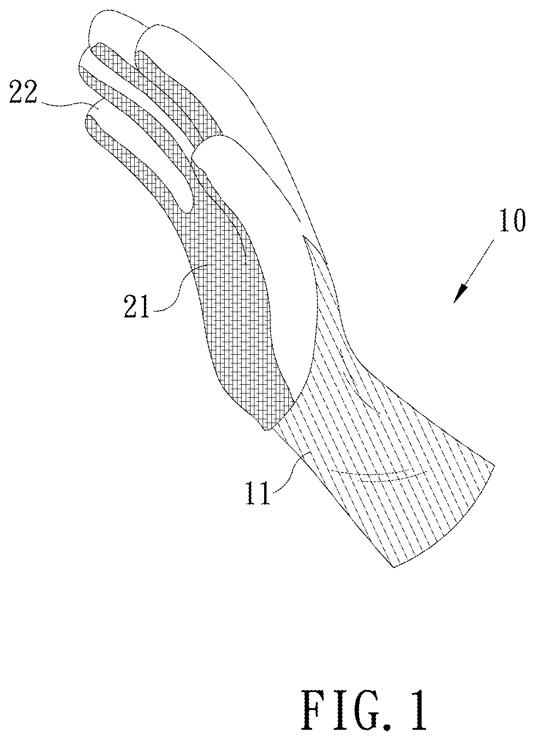 Glove structure and its manufacaturing method