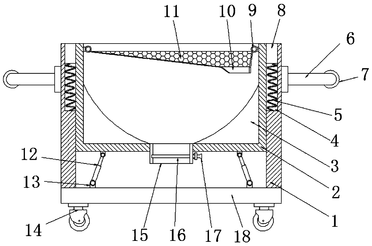 Agricultural product transfer basket