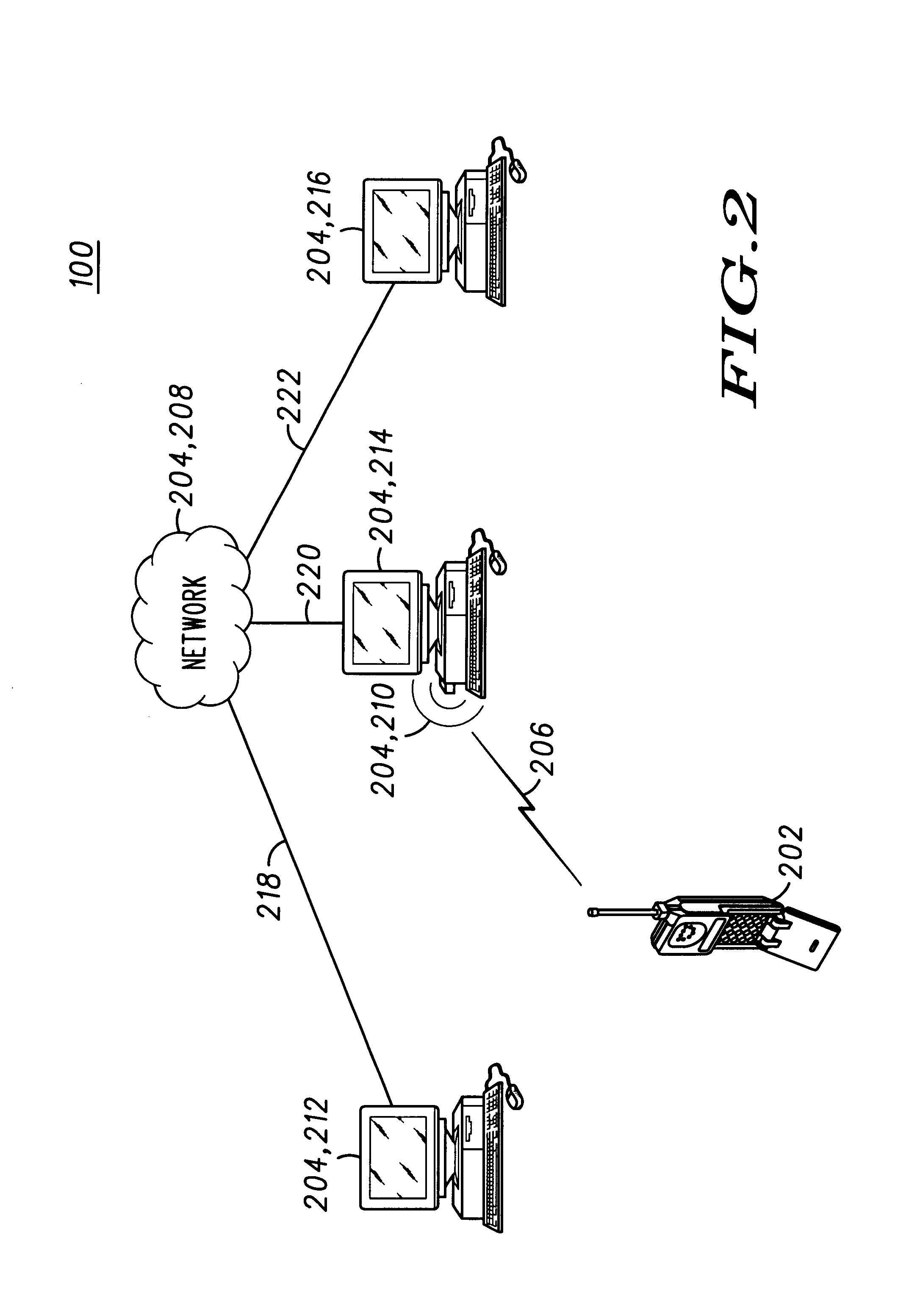 Method and apparatus for splitting control and media content from a cellular network connection