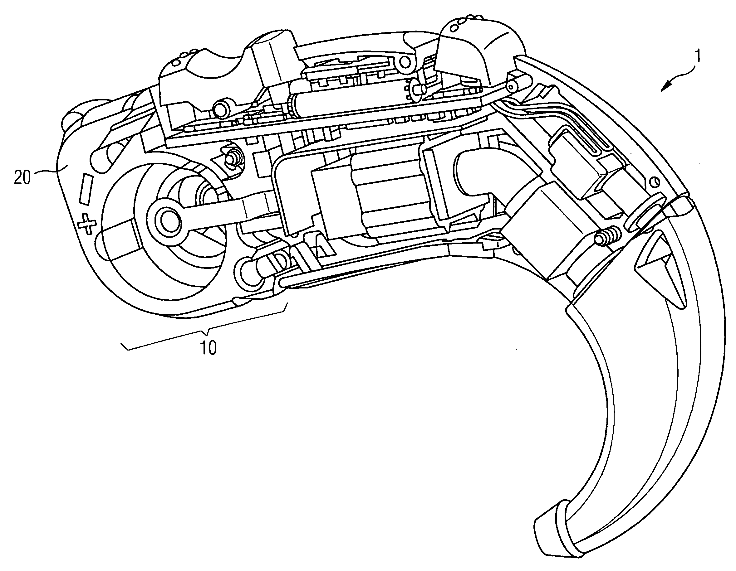 Hearing aid with a battery compartment
