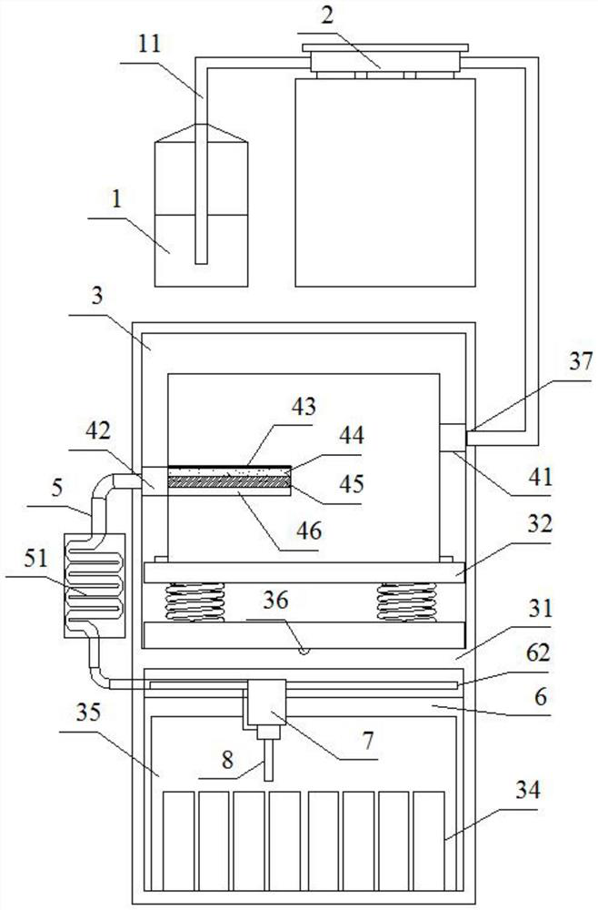 A method and device for evaluating the long-term effect of acidic soil conditioner