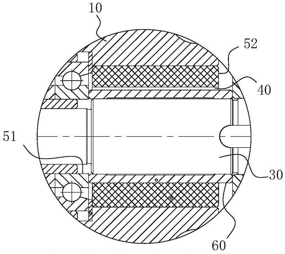 A centrifugal pump with self-lubricating bearings and self-centering