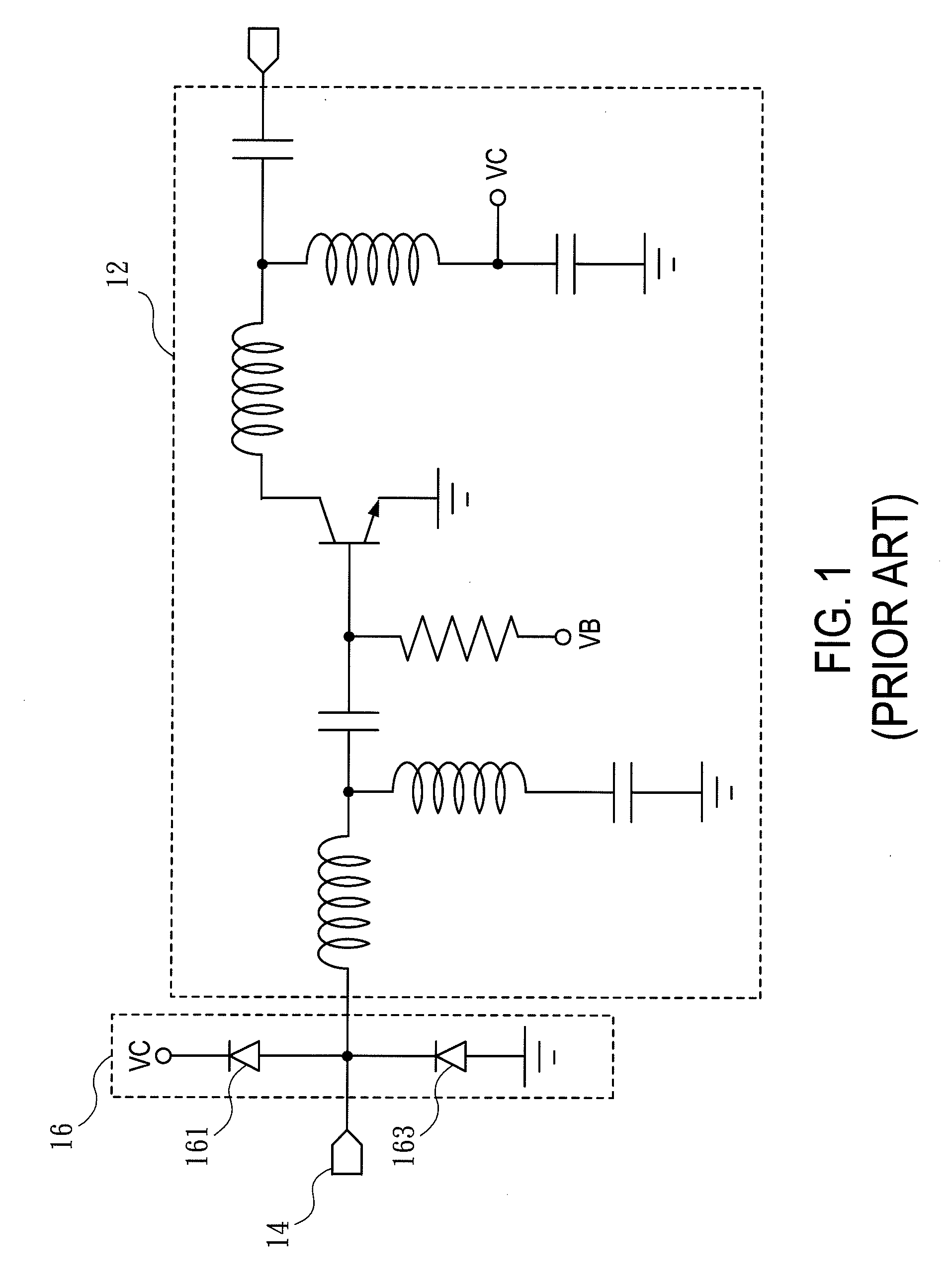 Low parasitic capacitance electrostatic discharge protection circuit