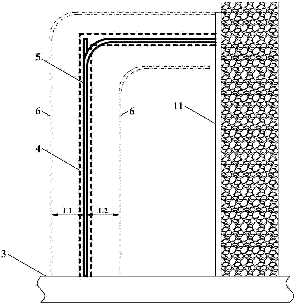 Method for gas drainage and regional outburst elimination of coal roadway strips by staged fracturing and along seam long borehole drilling in floor strata