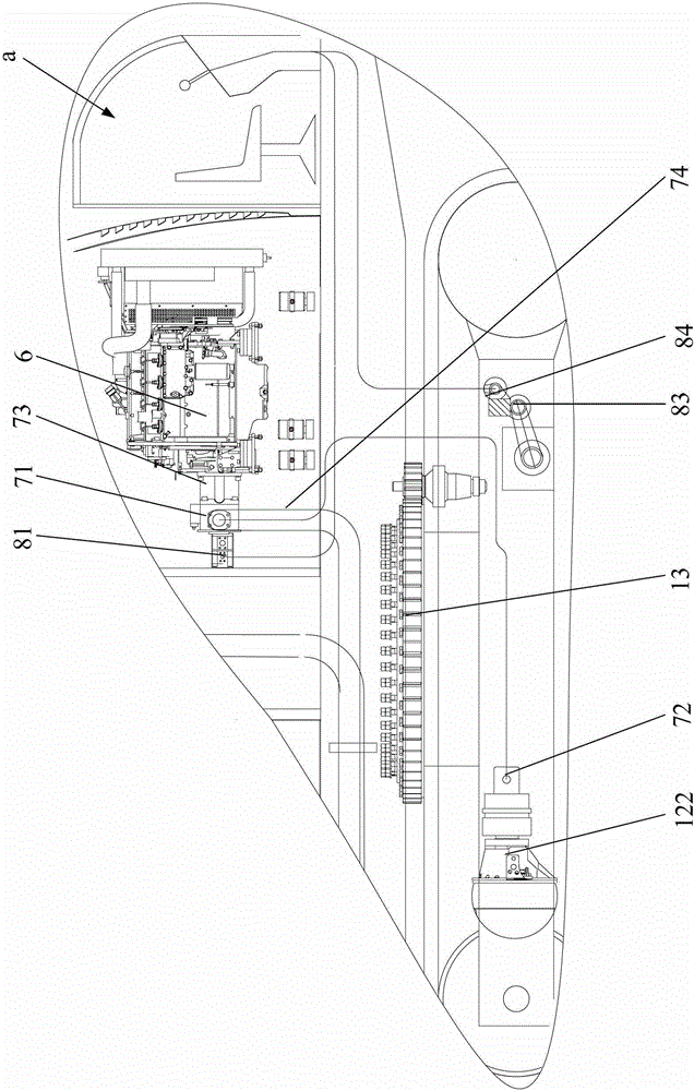 Mobile material distribution pump