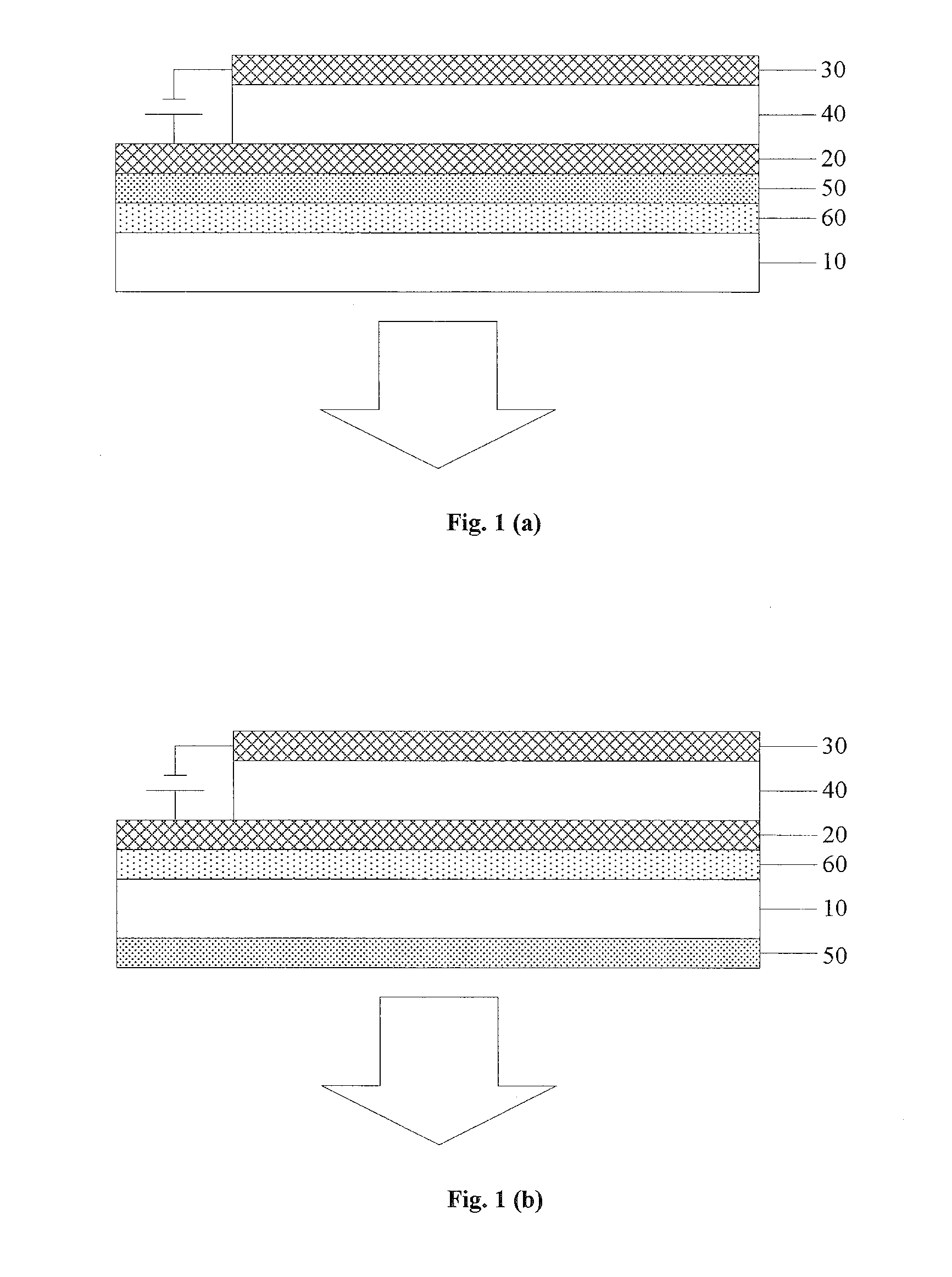 OLED display panel and production process thereof